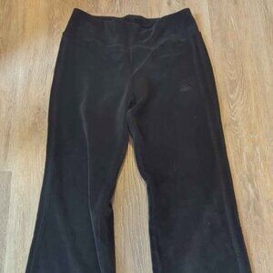 Adidas girl xl 16 flare super velvet black soft leggings